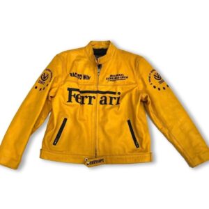Ferrari Racing Leather Jacket
