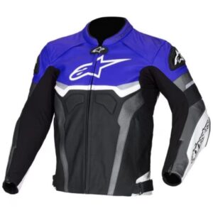 ALPINESTARS MOTORBIKE RIDING LEATHER JACKET