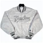 90’s New York Yankees Silver Jacket
