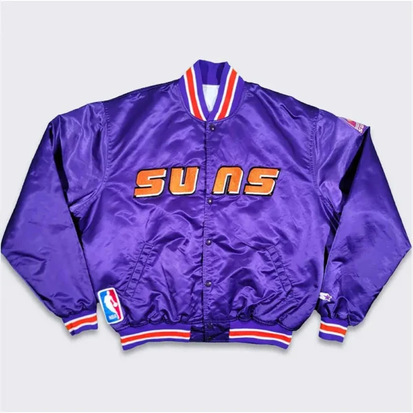 90’s Phoenix Suns Purple Jacket