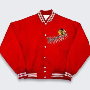 80’s Portland Winterhawks Red Jacket