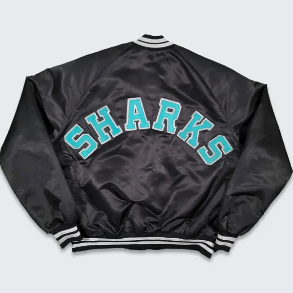 90’s San Jose Sharks Black Jacket