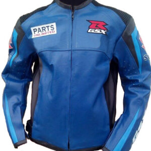 Suzuki GSXR Motorbike Leather Jacket