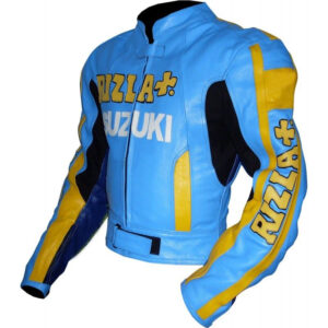 Suzuki Motorbike RIZLA Leather Jacket