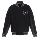 Accent Washington Capitals Varsity Black/Charcoal Jacket